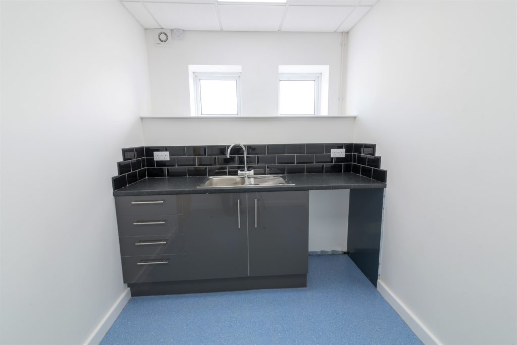 Kitchen Tea Point Staff Area Fit Out King's Lynn