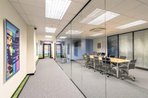 Glass Partitioning Meeting Room Bury St Edmunds