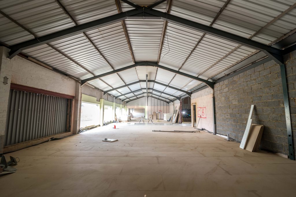 BEFORE Photo of APS Showroom