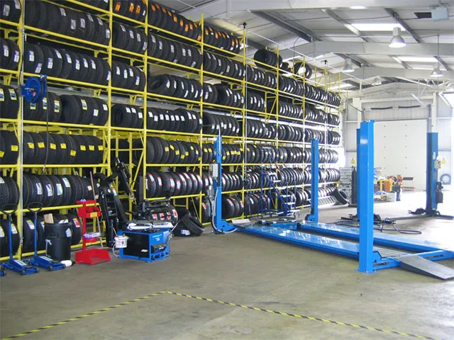 Tyre Racking Installation Ipswich